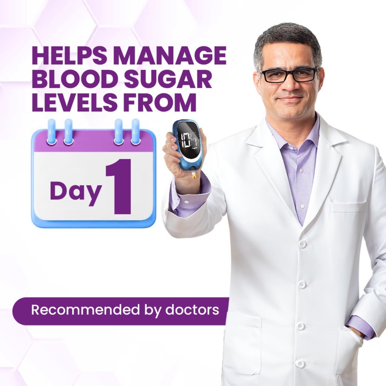 Horlicks Diabetes Plus,Chocolate|Helps Manage Blood Sugar From Day 1,Powder,1 Count,400 Grams