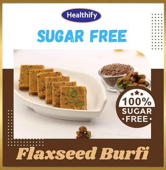 Sugar Free Flaxseed Burfi ( 200g )