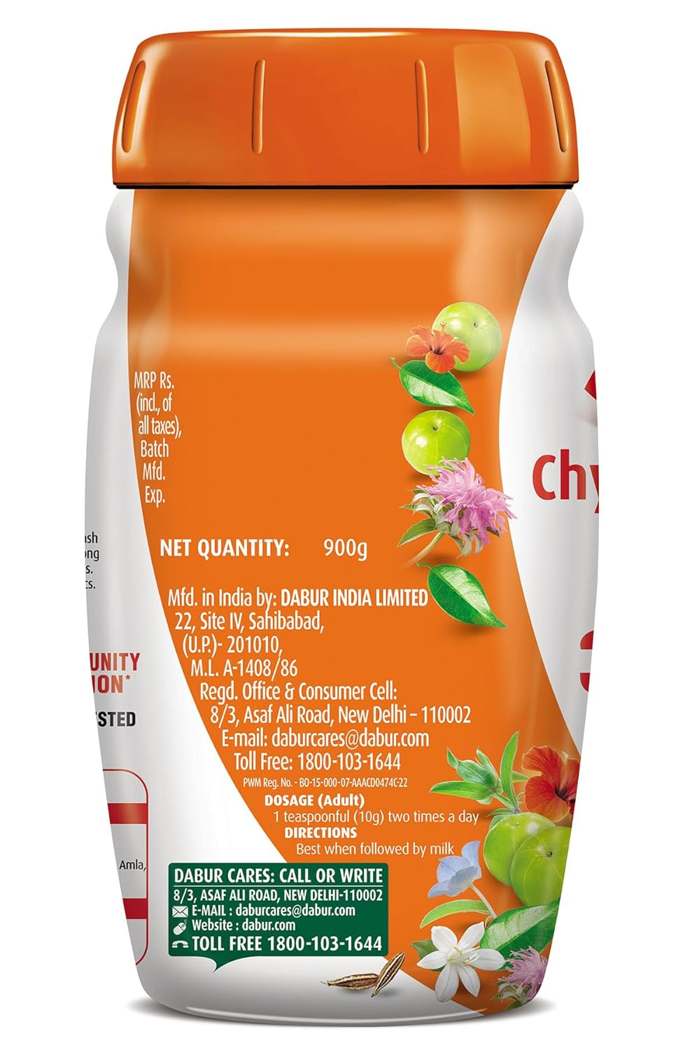 Dabur Chyawanprakash Sugarfree powder  Clincally Tested Safe for Diabetics Boosts Immunity helps Build Strength and Stamina - 900gm