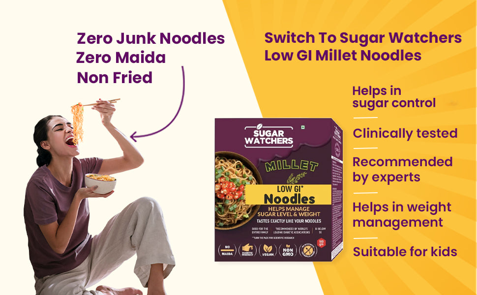 Low GI Millet Noodles  (180 g)
